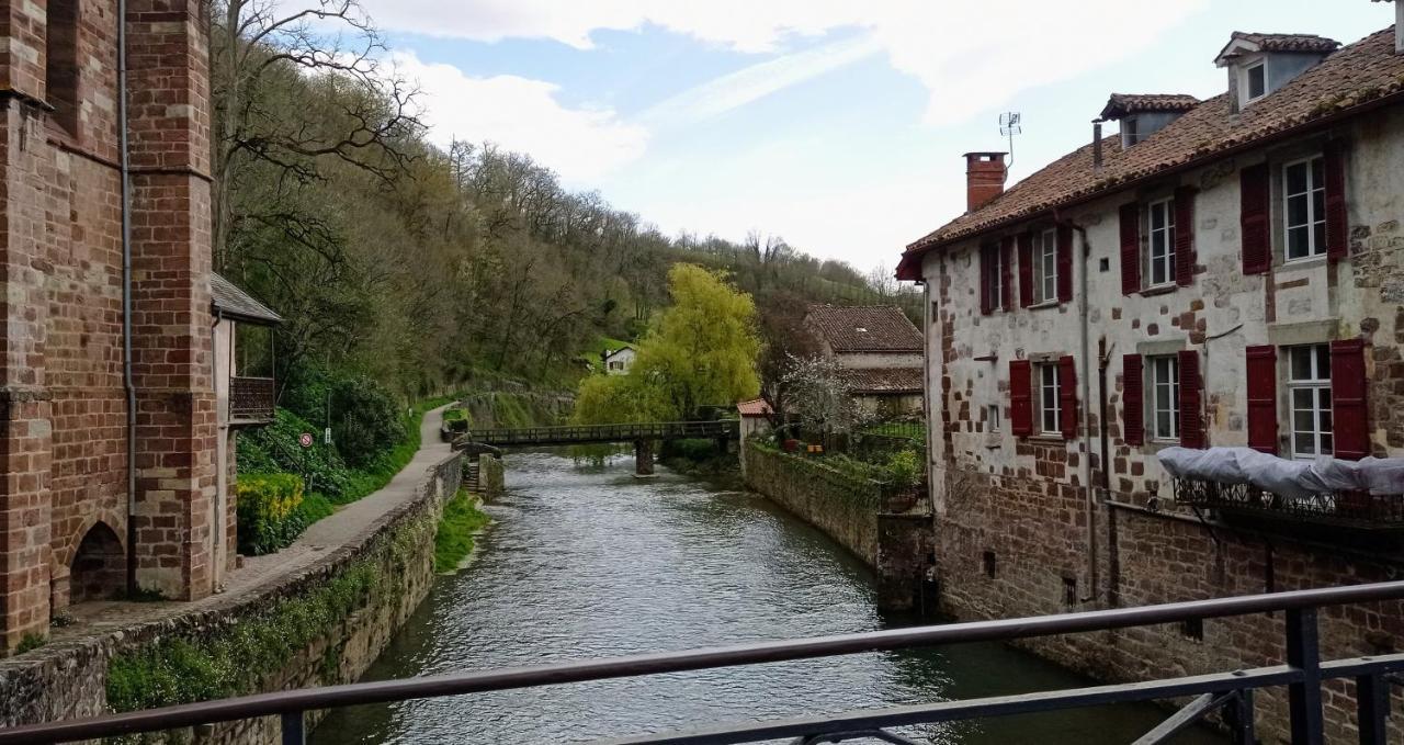 Saint Jean Pied De Port. Centre Ville. Rue Pietonne 외부 사진